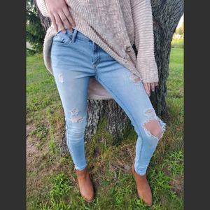 Hollister Low Rise Super Skinny Jeans